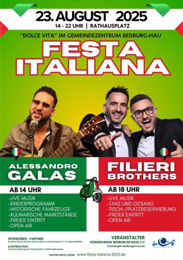 Flyer A5 Festa Italiana1